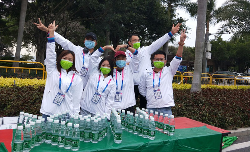 Points d’approvisionnement du marathon de Xiamen 2021 - Aceally