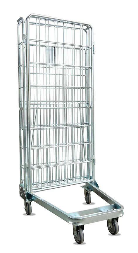Folding Roll Container Trolley