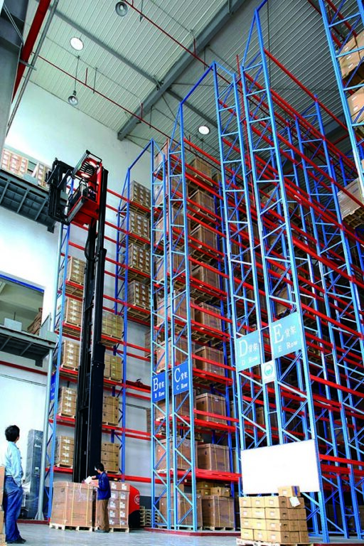 Very Narrow Aisle Pallet Racking