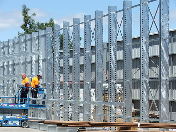 Galvanised Cantilever Rack