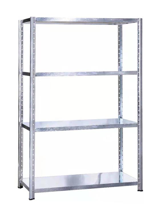 Galvanized Slotted Angle Shelf