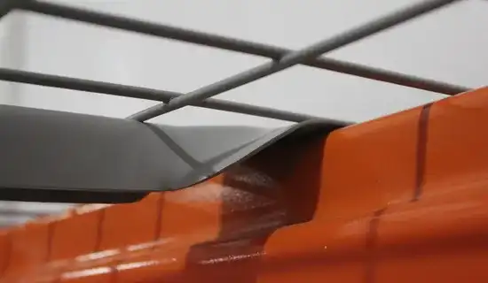 Inverted Flared Channel Wire Decking