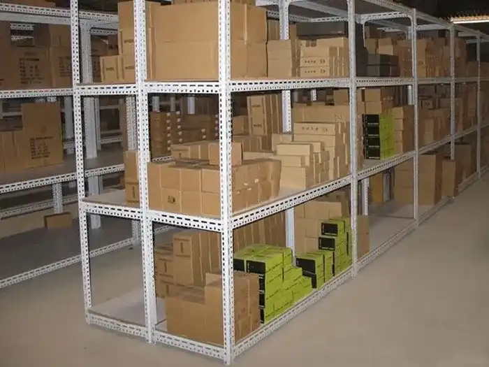 What is Slotted Angle Shelving