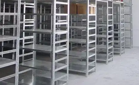 medium slotted angle shelves