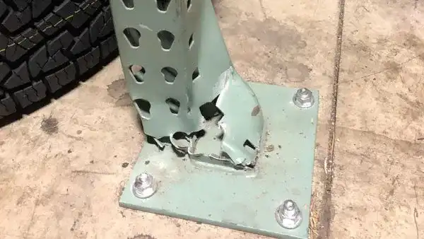 Pallet Rack Loose or Missing Anchor Bolts Pallet Rack Loose or Missing Anchor Bolts