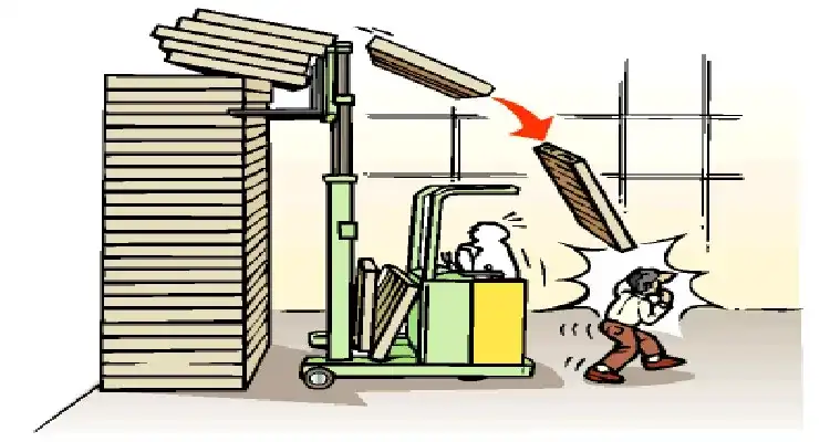 Over Load of Pallets