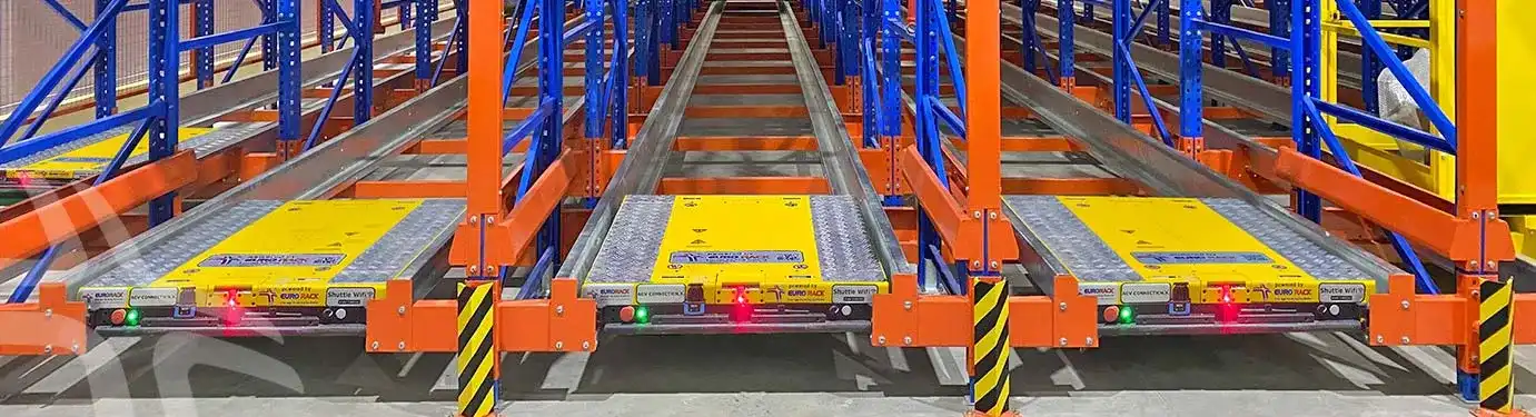 Customize Shuttle Racking Fabricator