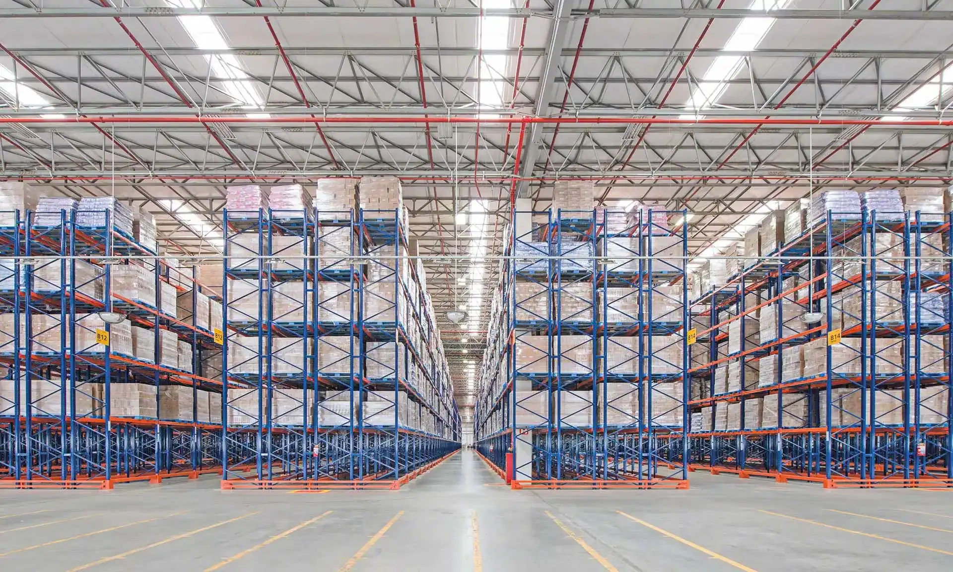double deep pallet racking