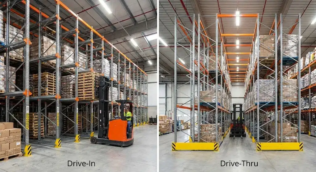Drive InDrive Thru Pallet Racking