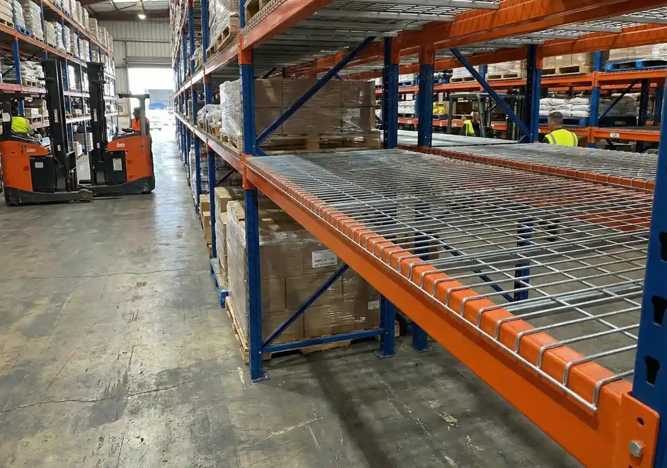 Wire Decking for Teardrop Rack