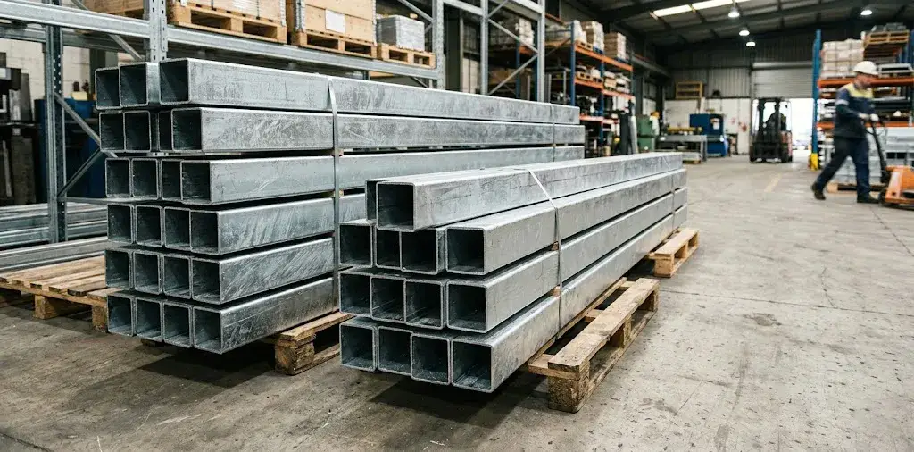 Galvanized Pallet Racking Box Beams