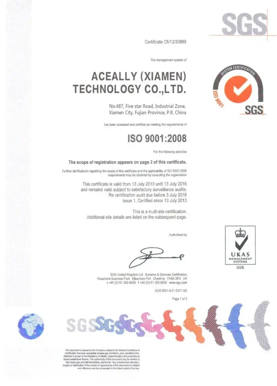 SGS Certification