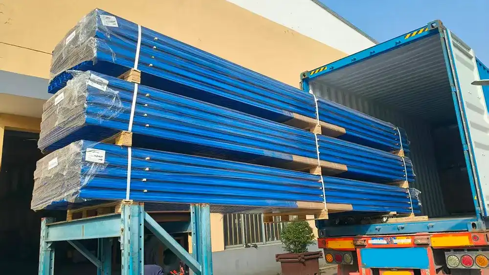pallet racking Export