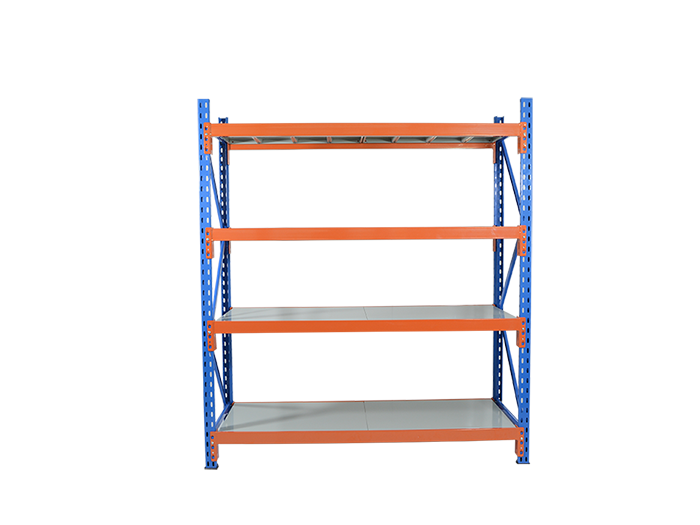 Longspan Shelving with Diamond Hole Uprights 2
