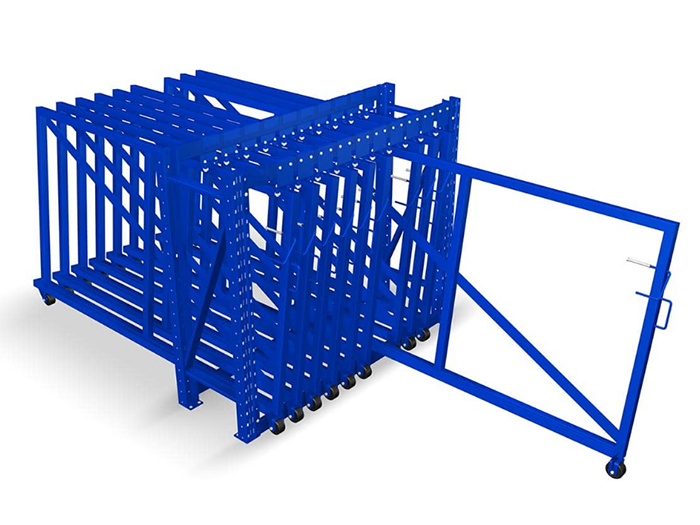 Horizontal Sheet Metal Racks