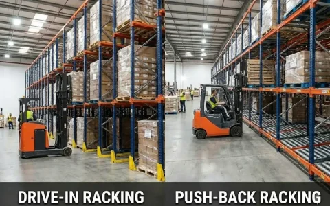 Drive In vs Push Back Racking