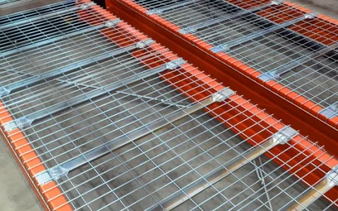 Storage Rack Beam Wire Mesh Decking